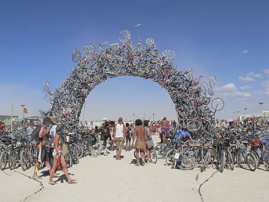 Bicycle Sculpture Art