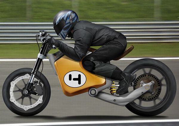 E-Carver Electric Motorcycle Concept