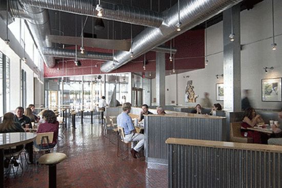 Chipotle Restaurant Interior