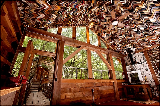 House Made Out of Recycled Materials