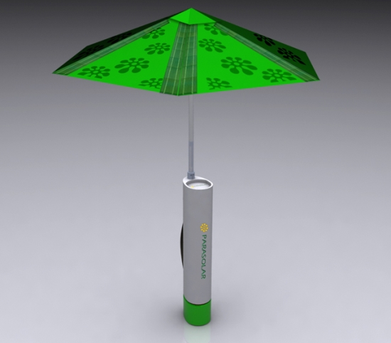 Solar Panel Umbrella