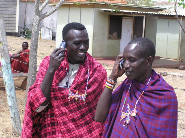 solar powered phones in Kenya