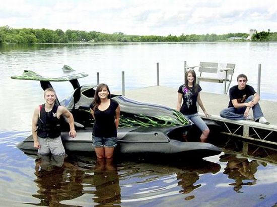 High School Solar Boat