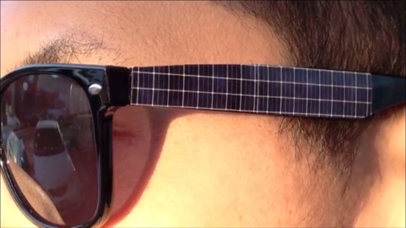 Solar Panel Sun Glasses