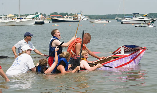 22nd annual 2010 oxford cardboard boat race 7