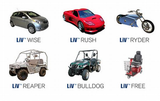 a complete range of electric vehicles