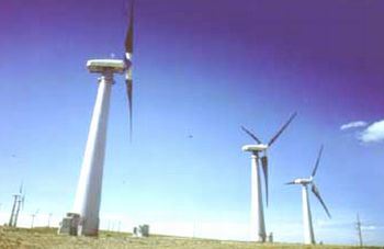 a texas wind mill energy farm