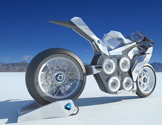 aer all electric racing motorcycle by andre federi