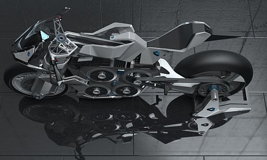 aer all electric racing motorcycle by andre federi