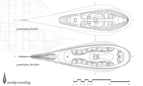 airship traveling 5