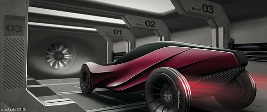alfa romeo essence concept electric car 3