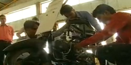 all is well motorbike by indian students is powere
