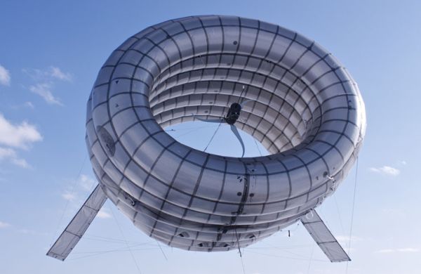 Altaeros balloon boosts wind turbine power