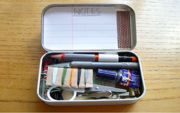 Recycling Altoids Tins