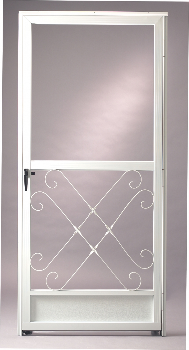 Aluminium screen door