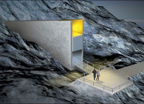 arctic seed vault opens doors for 100 million seed