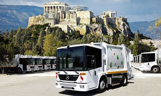 athens cng trucks from mercedes benz