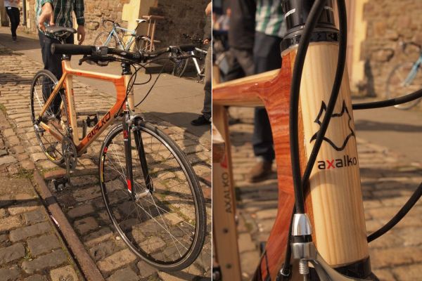 Axalko - the wooden bike