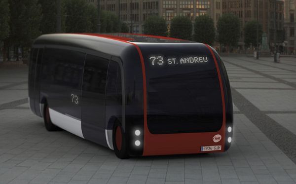 B2us hybrid bus concept