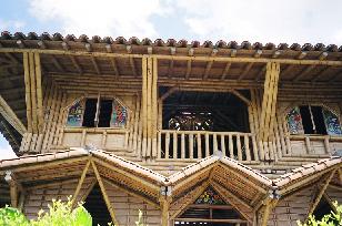 bamboo house