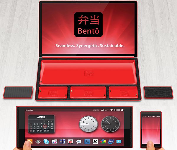 bento solar powered laptop
