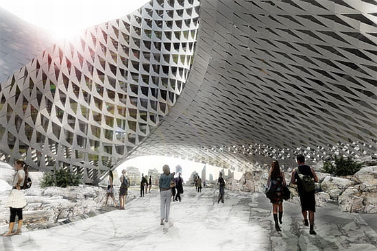 big architects library for kazakhstan 7