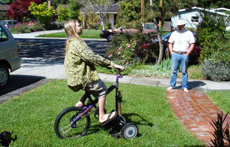 bike lawn mower