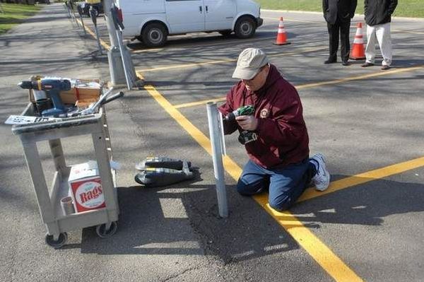 Binghamton University installs high-tech parking meters