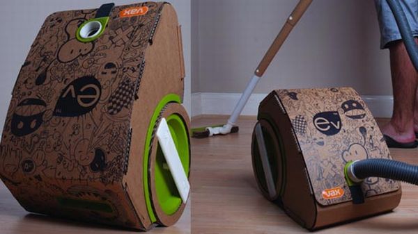 Biodegradable vacuum cleaner