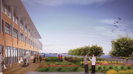 biosphere sustainability center by paul raff studi