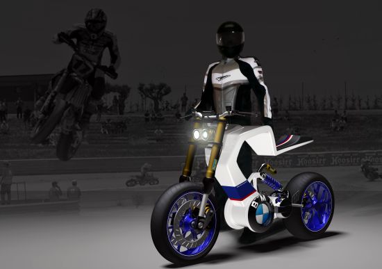 bmw e 100r concept electric motorcycle by miika ma