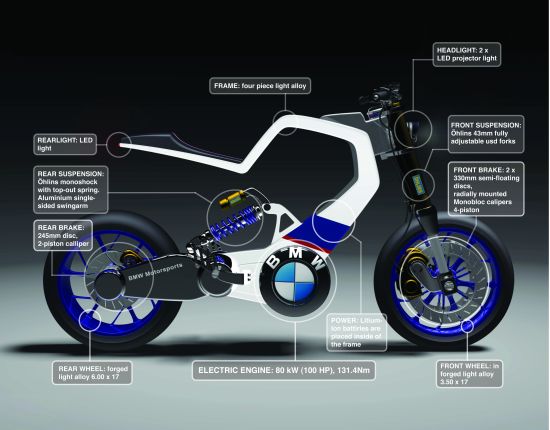 bmw e 100r concept electric motorcycle by miika ma