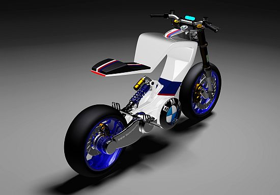 bmw e 100r concept electric motorcycle by miika ma