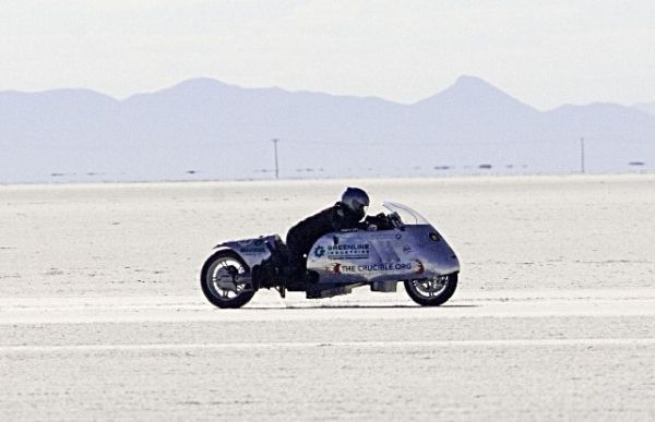 BMW biodiesel-fuelled motorbike