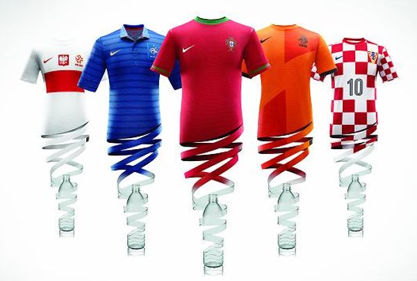BOFFINS at Nike unveiling their Euro 2012 shirts.