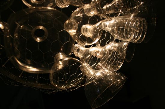 bottle chandelier 4