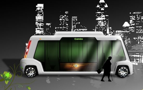 cameo electric bus concept by martin pes 2