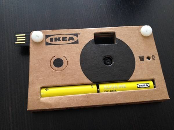 Cardboard Digital Camera by IKEA