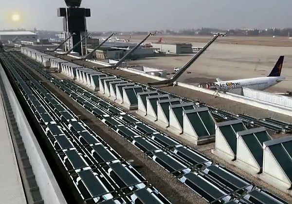CERN Provides Geneva International Airport With Solar Panels