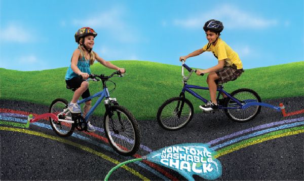 Chalktrail - awesome toys for bike and scooter!
