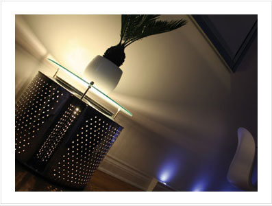 chic light up table