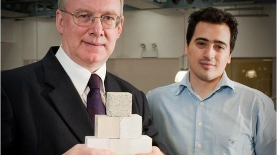 co2 absorbing conrete