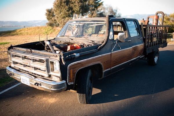 Coffee-powered truck