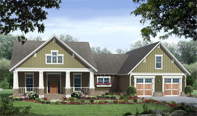 Craftsman style home