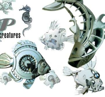 creatures from discarded metals