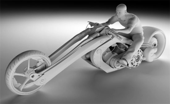 custom bike concept by jean baptiste robilliard 3