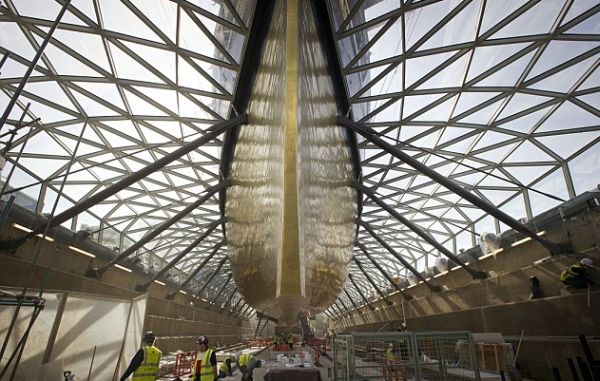Cutty Sark rises from the ashes