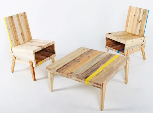 DERELICT- Recycled modern furnishings