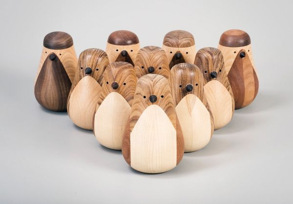 Designer Makes Wooden Birds From Old Furniture