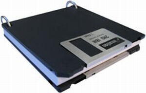 diskette note book